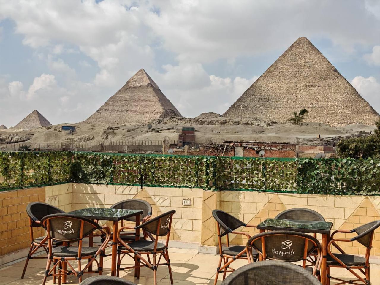 Hur Pyramids Inn Kafret el-Gabal Dış mekan fotoğraf